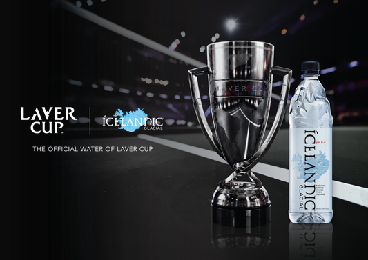 Icelandic Glacial Returns as Official Water of Laver Cup for Second Consecutive Year