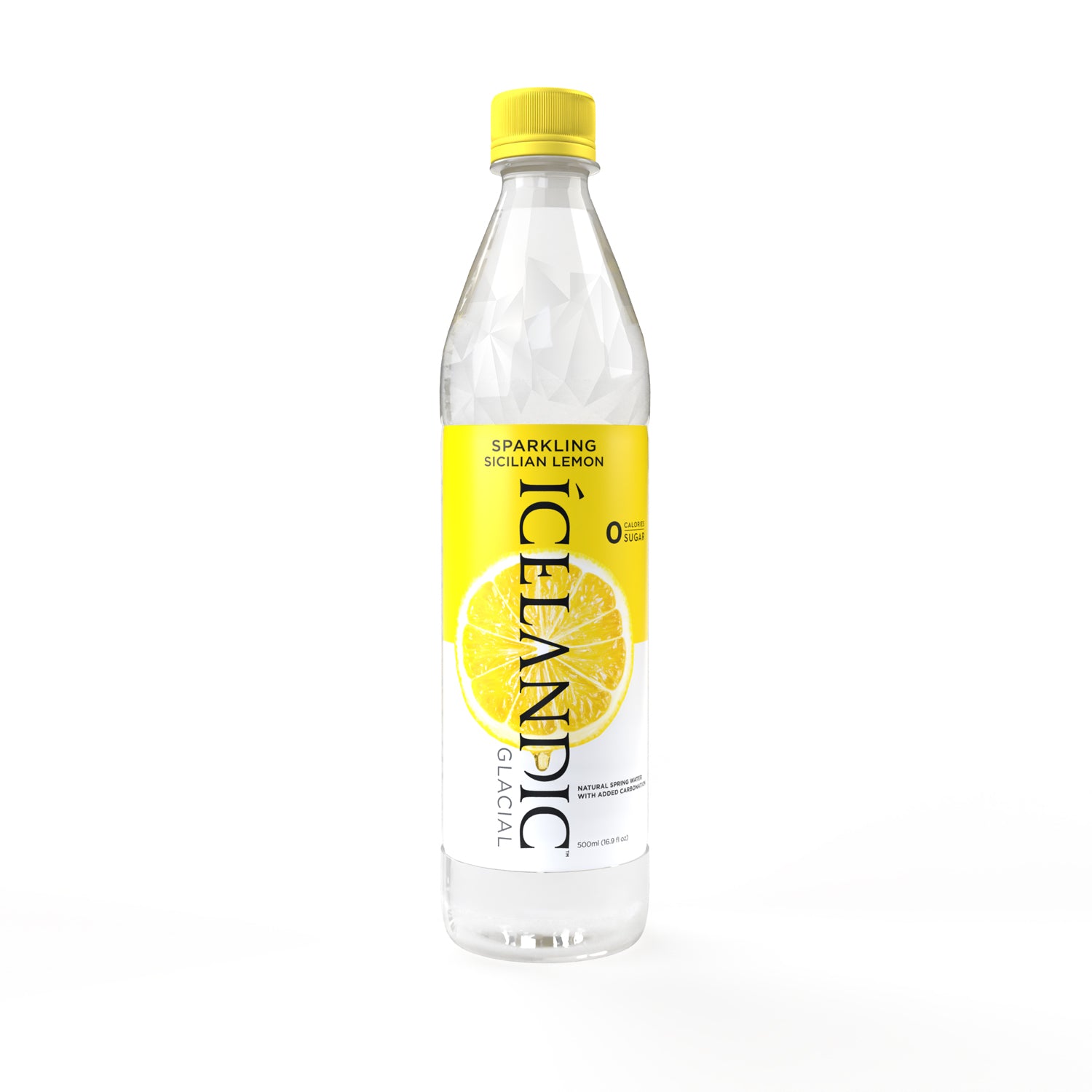 Sparkling Sicilian Lemon Water 12 Pack Case - LA - Icelandic Glacial