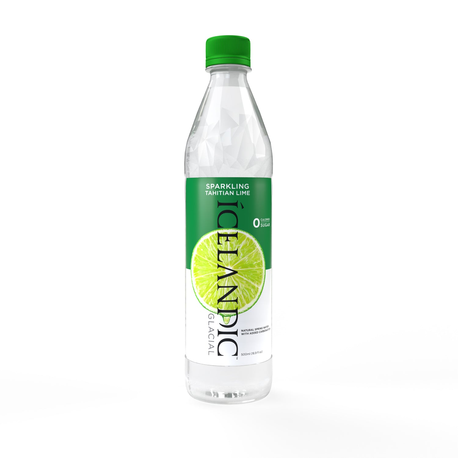 Sparkling Tahitian Lime Water 12 Pack Case - LA - Icelandic Glacial